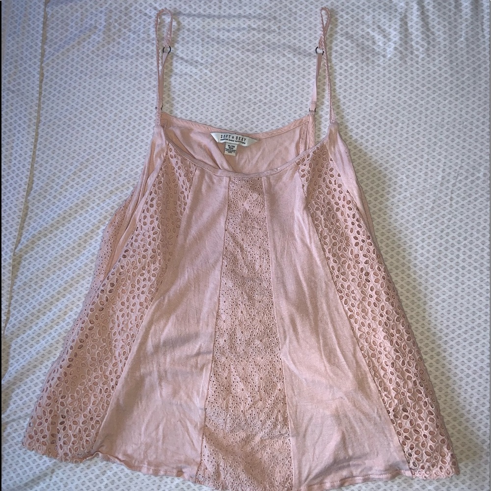 American Eagle Pink Tank Top
